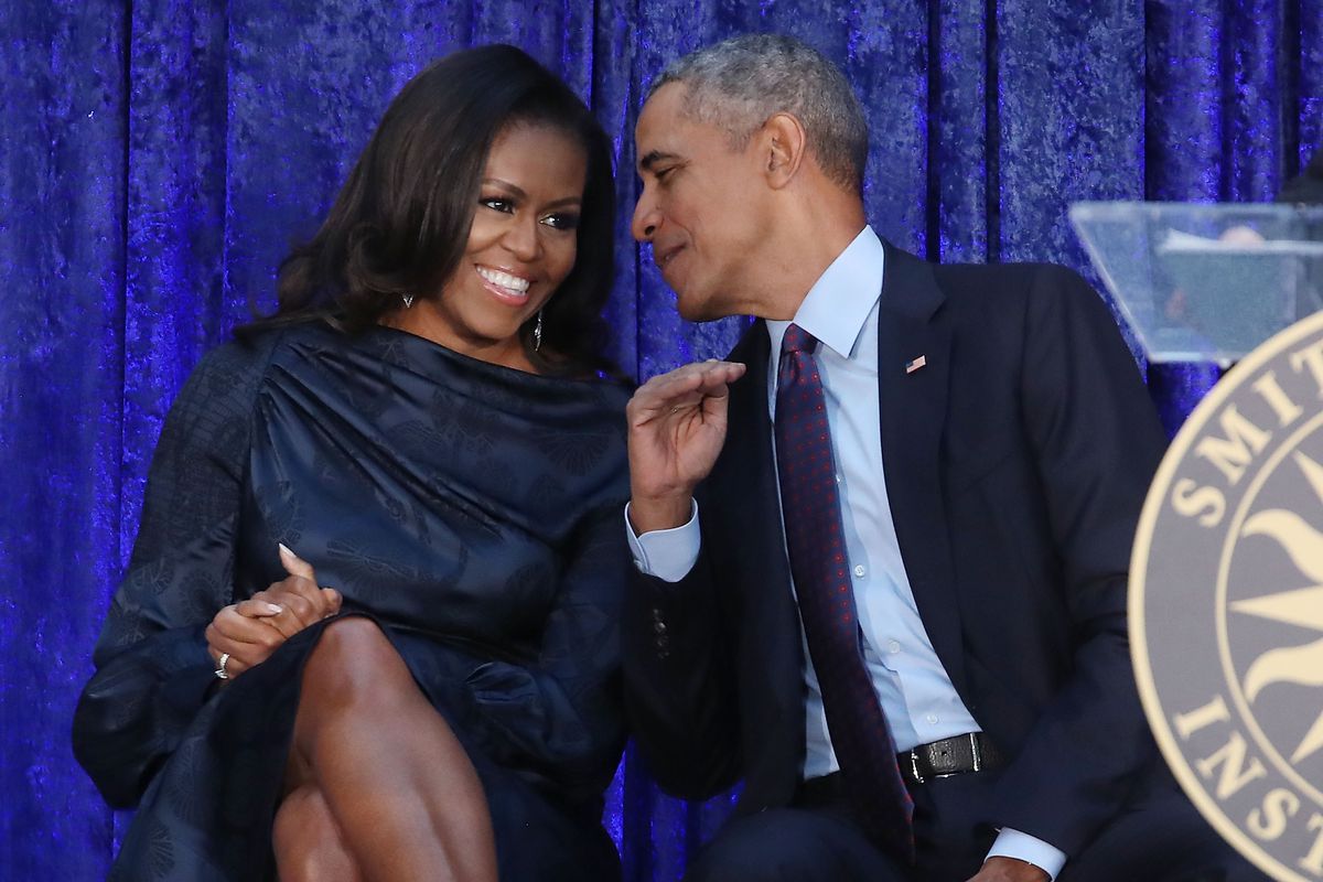 Barack and Michelle Obama