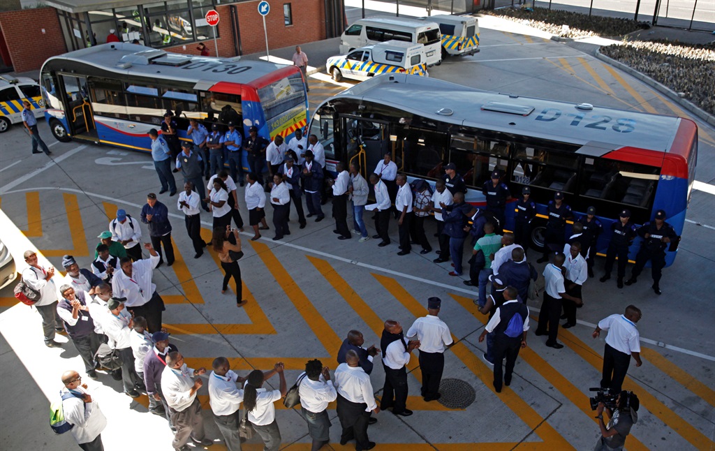bus strike