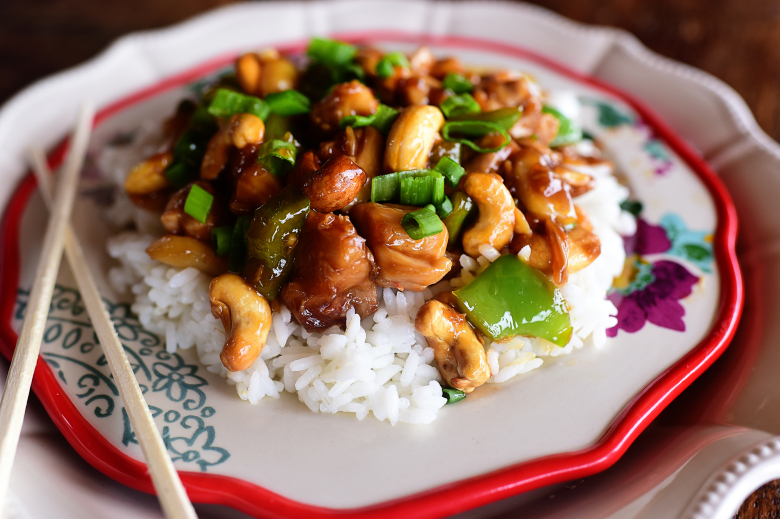 Chicken and Cashews