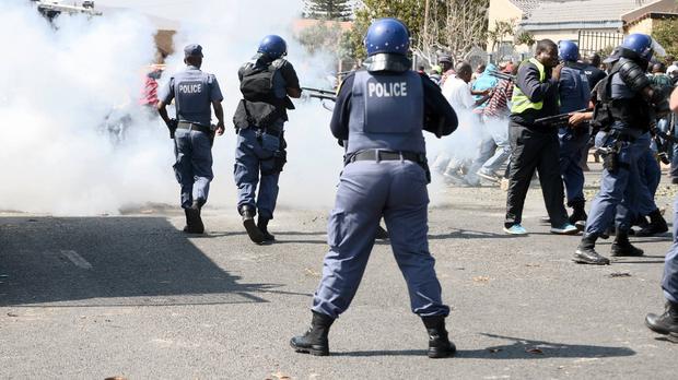 Police in Boikhutsong