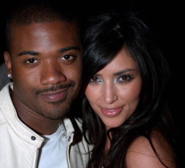 Ray J and Kim Kardashian