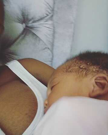 Xoli Zondi and her baby