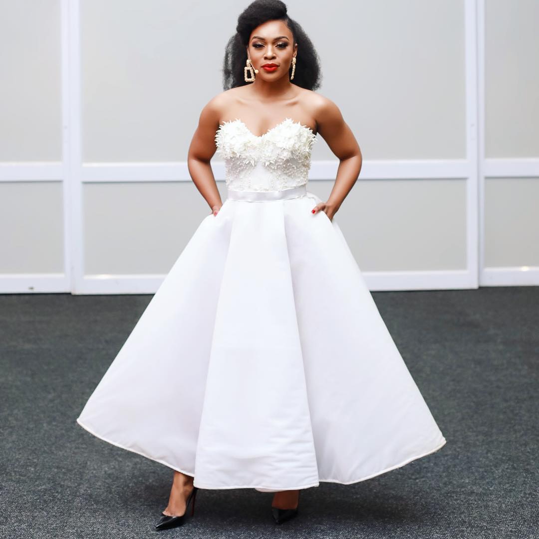 Nomzamo Mbatha Stunning in her Wedding Dress: Pictures | News365.co.za