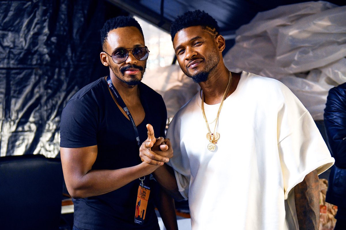 Usher and Donald