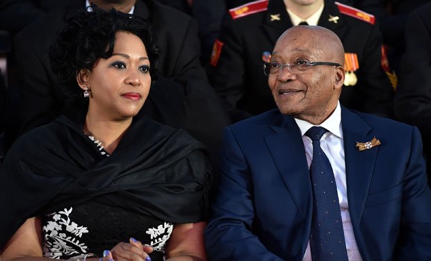 Jacob Zuma and wife Tobeka