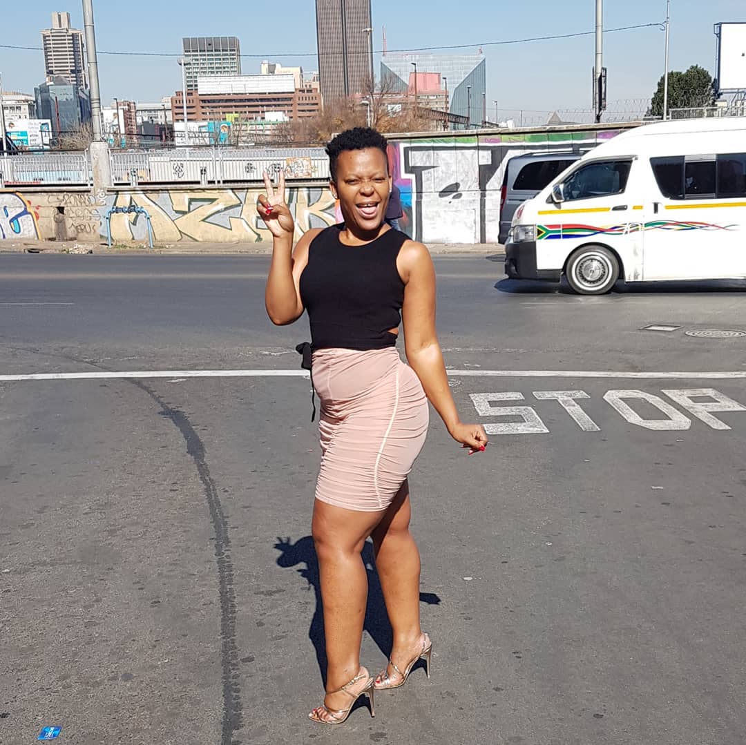 Zodwa Wabantu brings her smile to Joburg News365.co.za. 