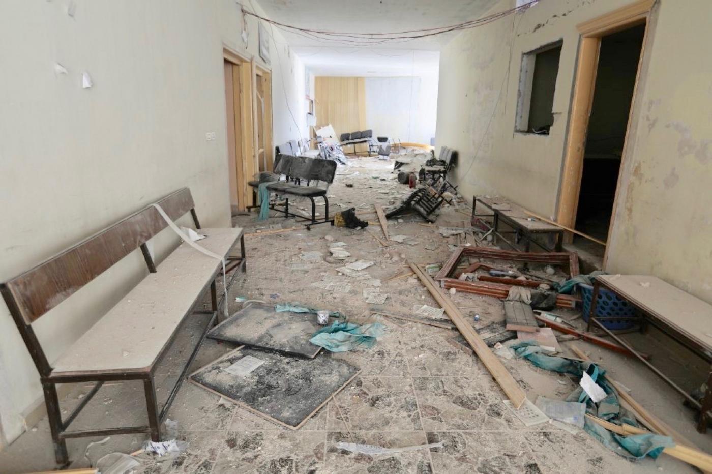 Russian warplanes bombed four hospitals
