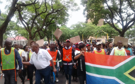 One SA Movement marches