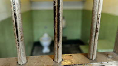 police cell