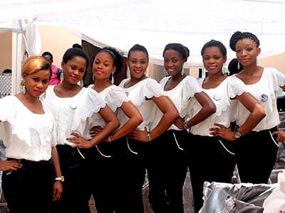 Hostess and Models