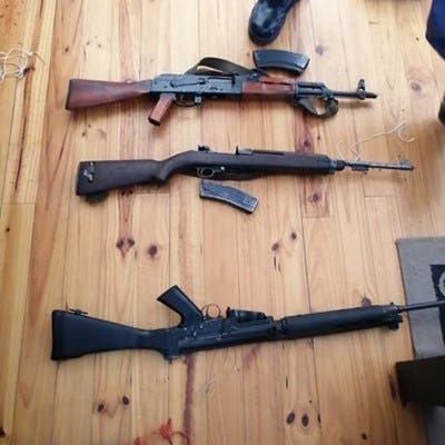 bust weapons
