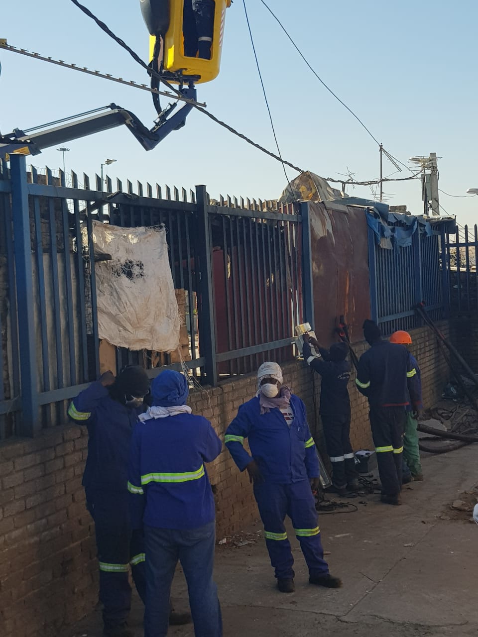 City Power in Alexaandra