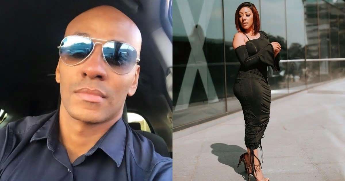 Mbali Nkosi and Kaizer Motaung Jnr
