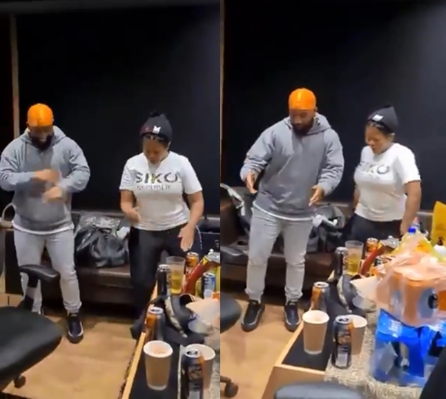 Cassper Nyovest and Busiswa