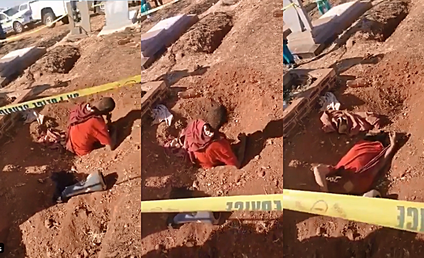 Man heavily beaten and buried alive at Soweto graveyard