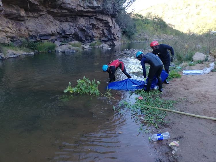 Members of Durban search and rescue and Metro Police search and rescue recovered the bodies