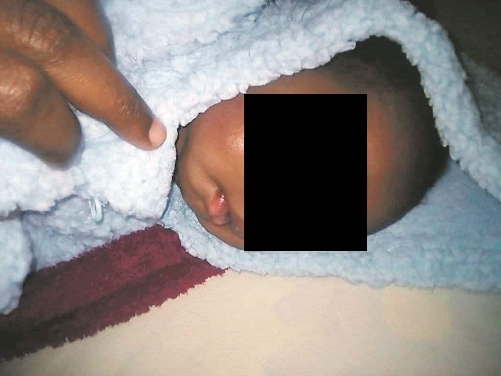 beaten baby