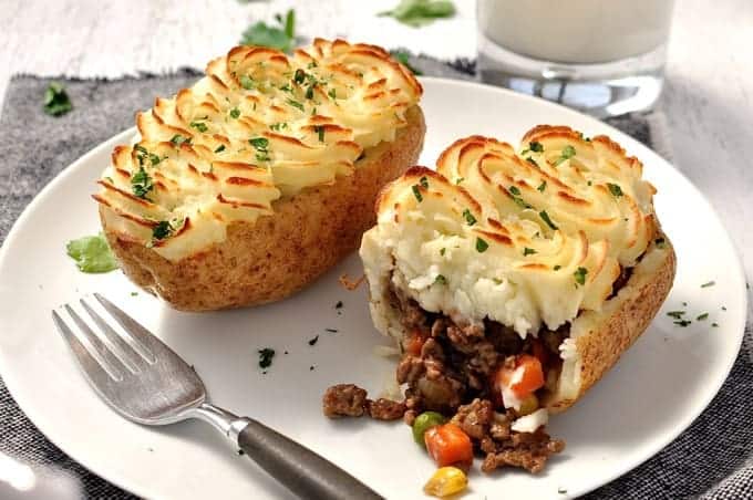 jacket potatoes