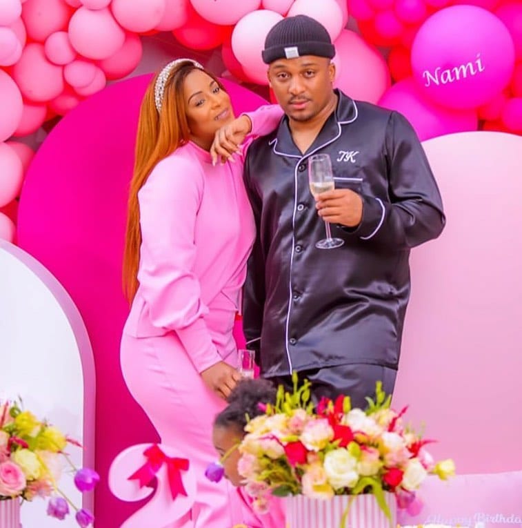 Jessica Nkosi and TK Dlamini