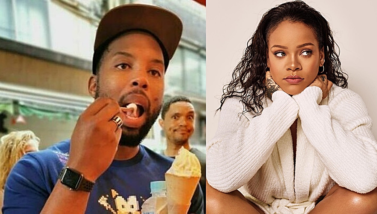 Sizwe Dhlomo and Rihanna