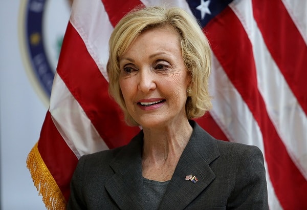 US ambassador Lana Marks