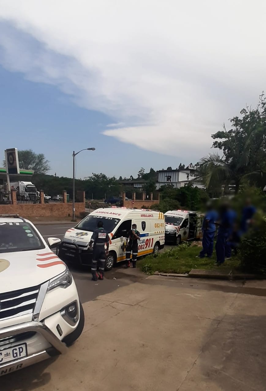 Five factory workers injured