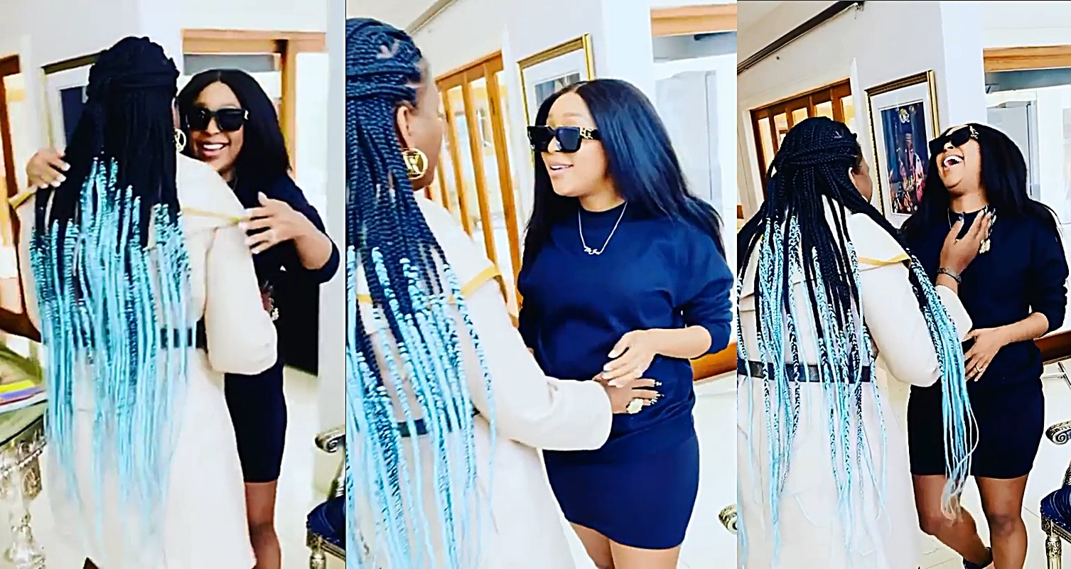 Minnie Dlamini and Shauwn Mkhize