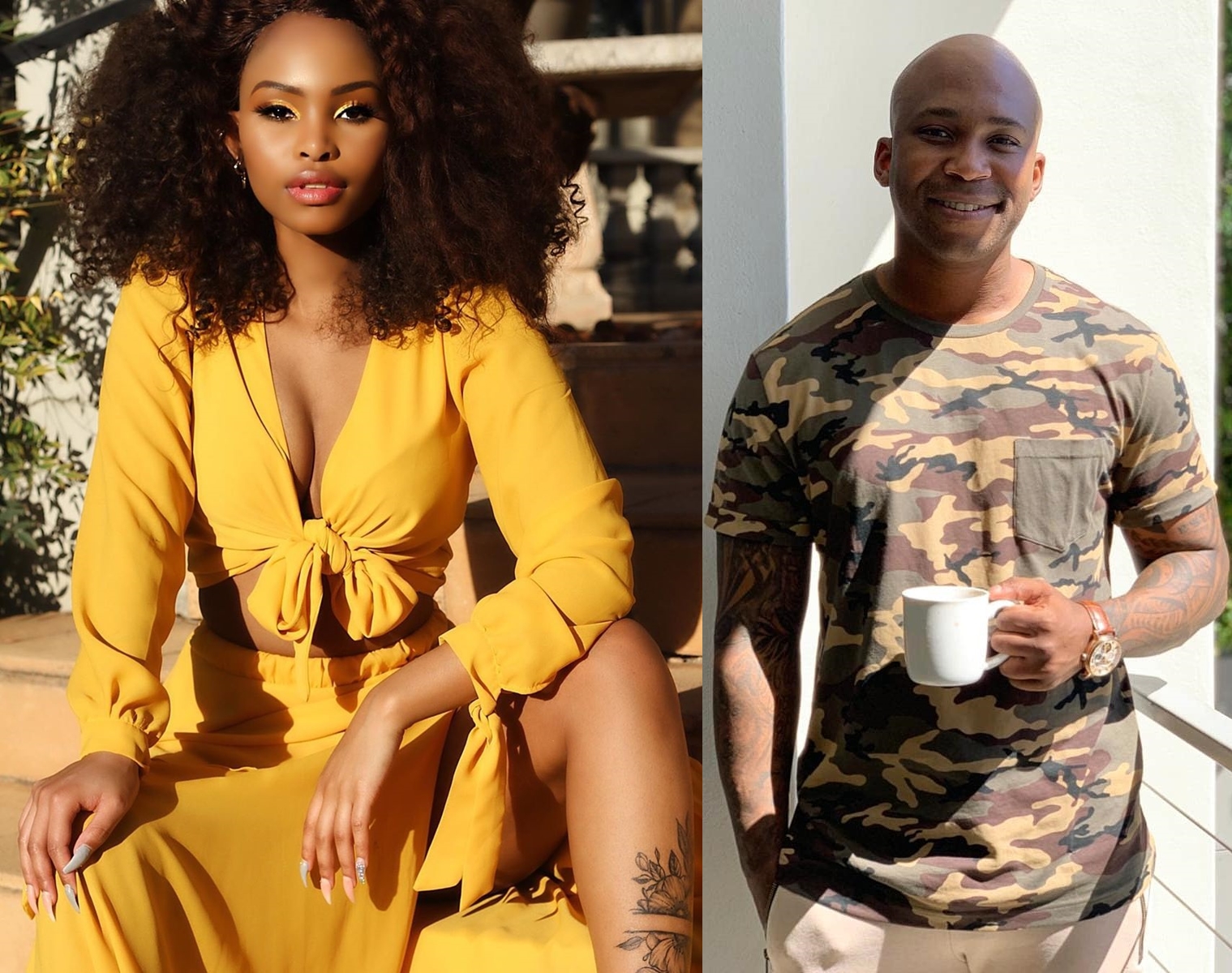 Nandi Mbatha and Anga Makubalo
