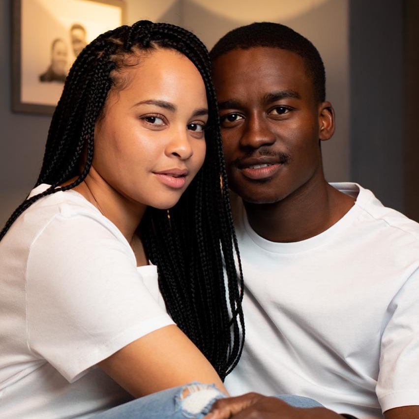 Stephanie Sandows and Hungani Ndlovu