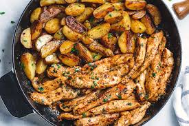 chicken with potatoes
