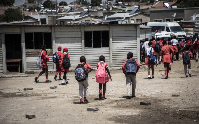 school pupils students