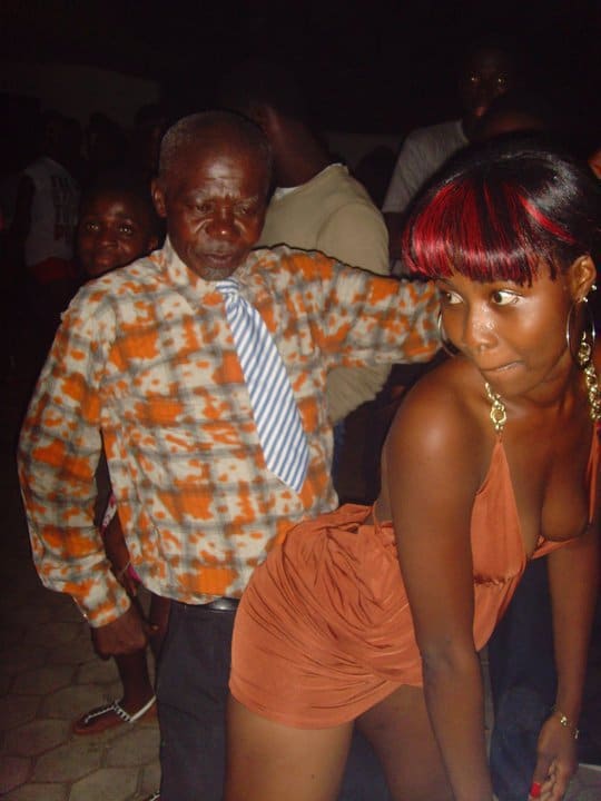 woman and a sugar daddy