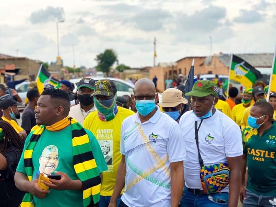 Ace Magashule supporters