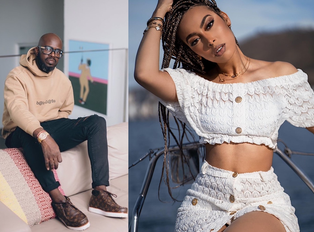 DJ Black Coffee and Sarah Langa