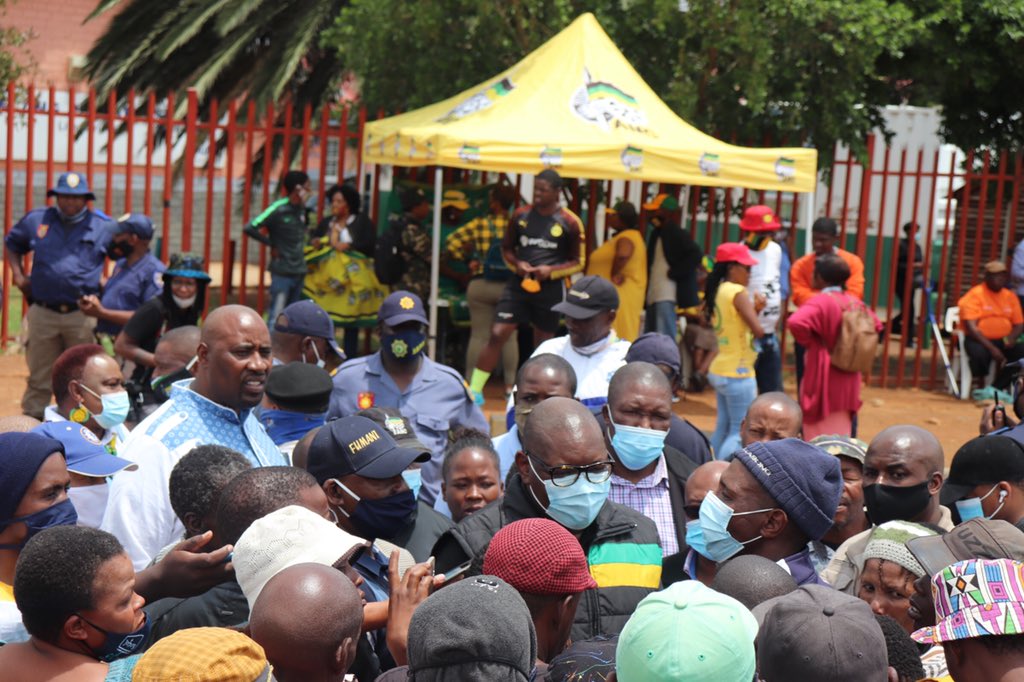 David Makhura in Naledi