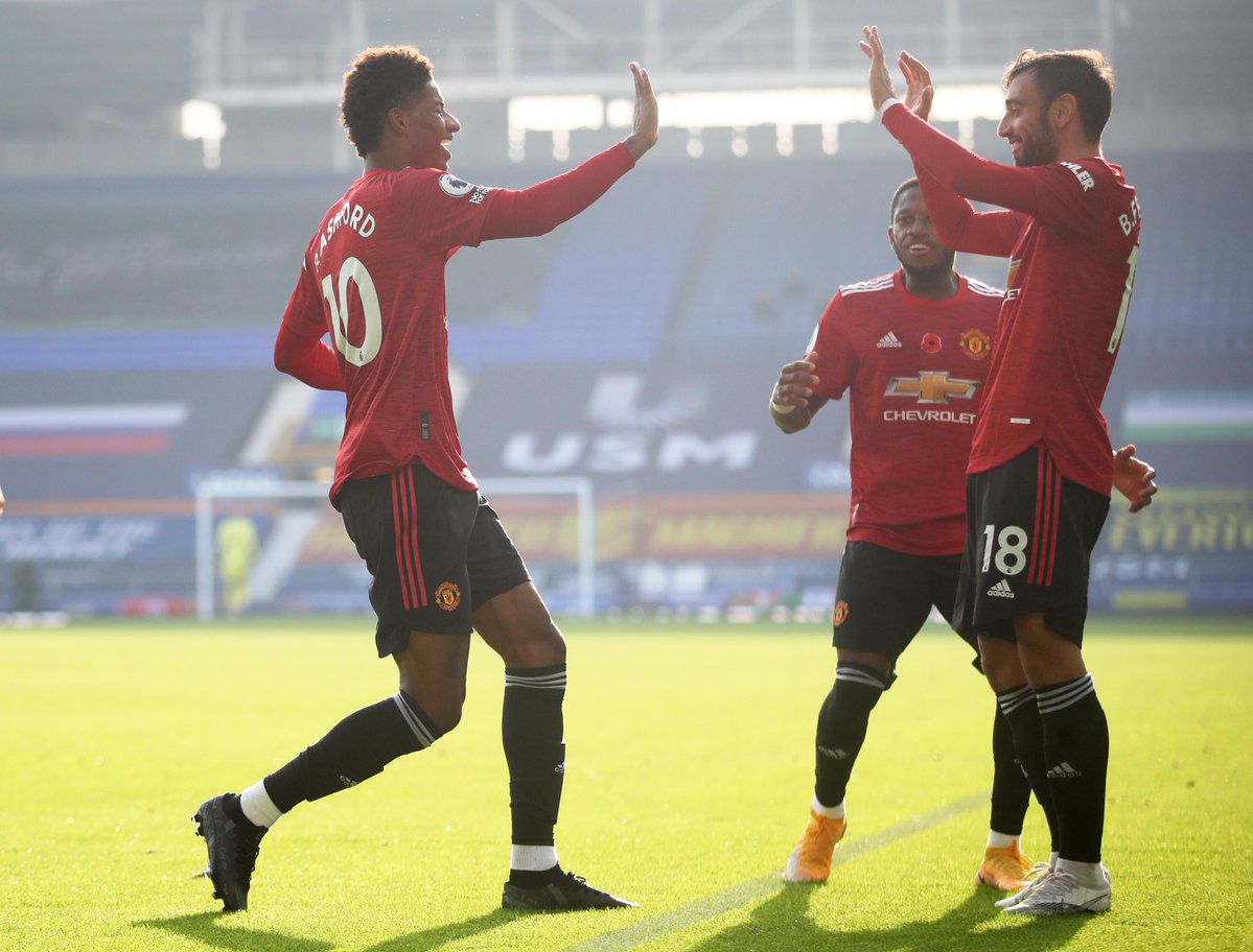 Everton 1 - 3 Manchester United