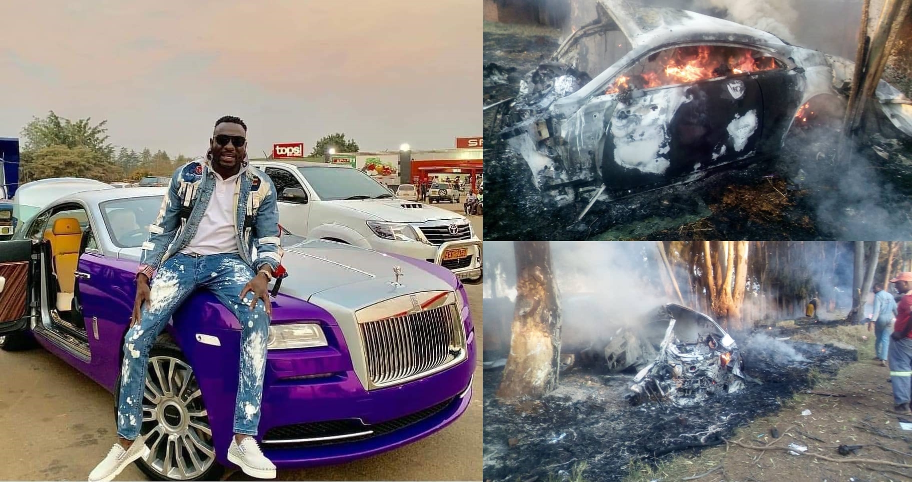 Ginimbi car accident