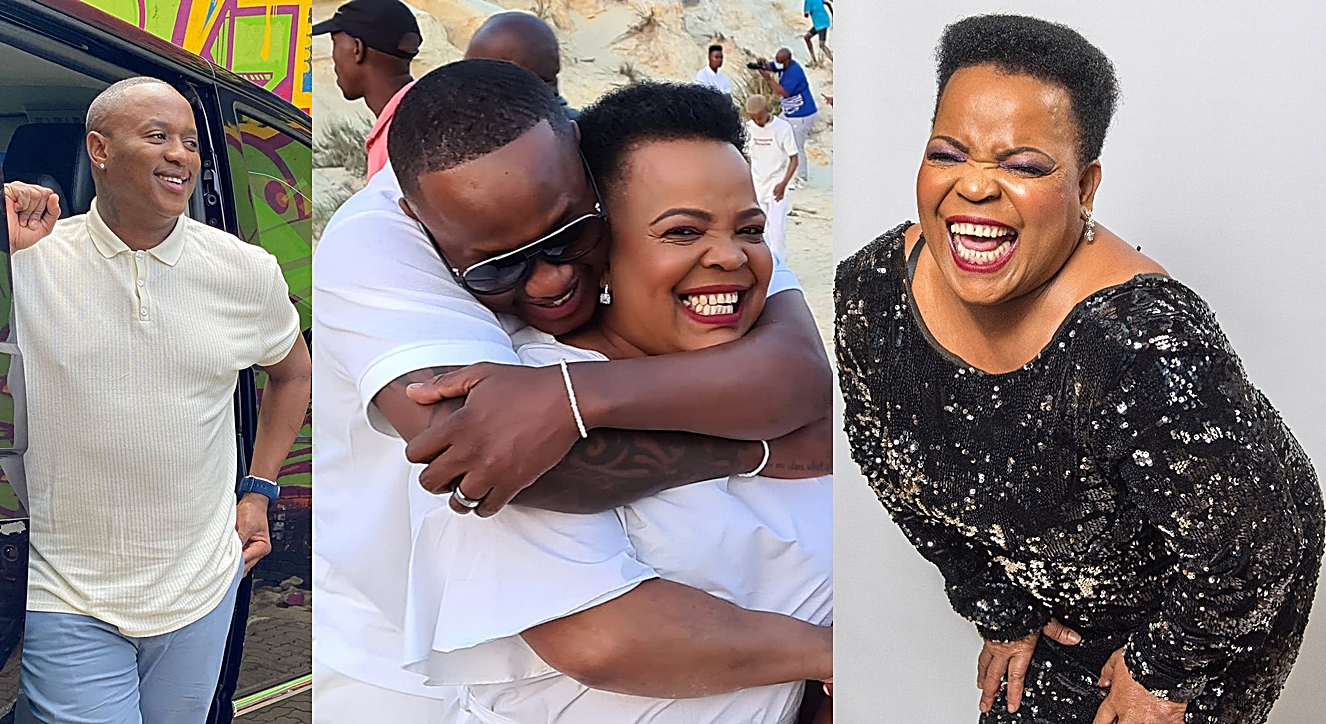 Jub Jub and Rebecca Malope