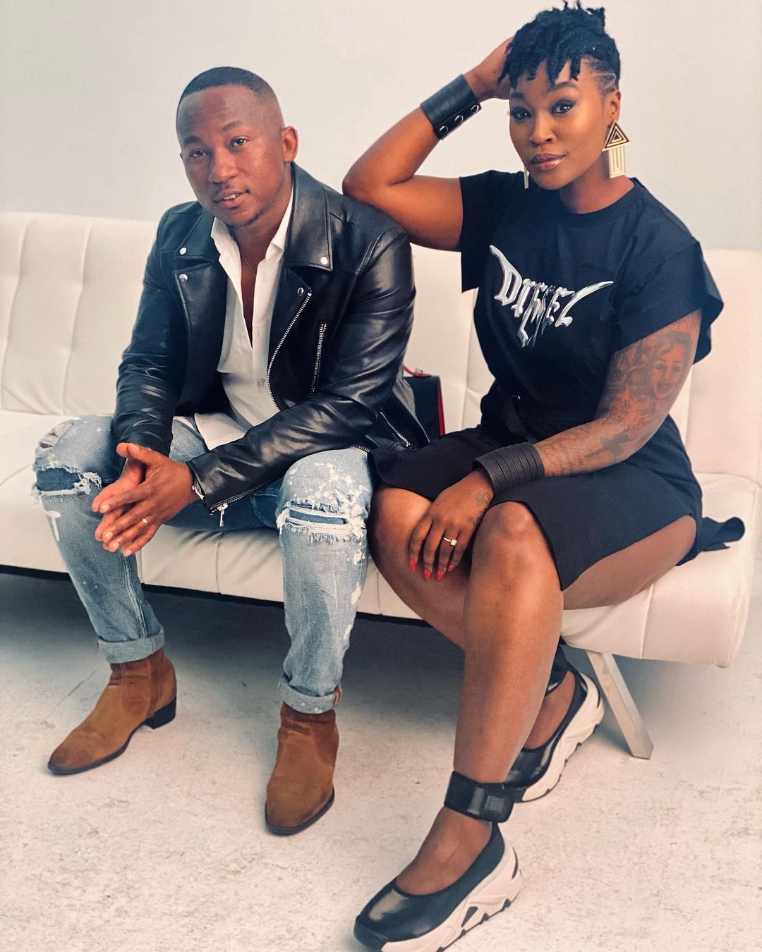Khuli Chana and Lamiez Holworthy
