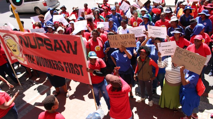 National Union of Public Servants and Allied Workers (Nupsaw) members