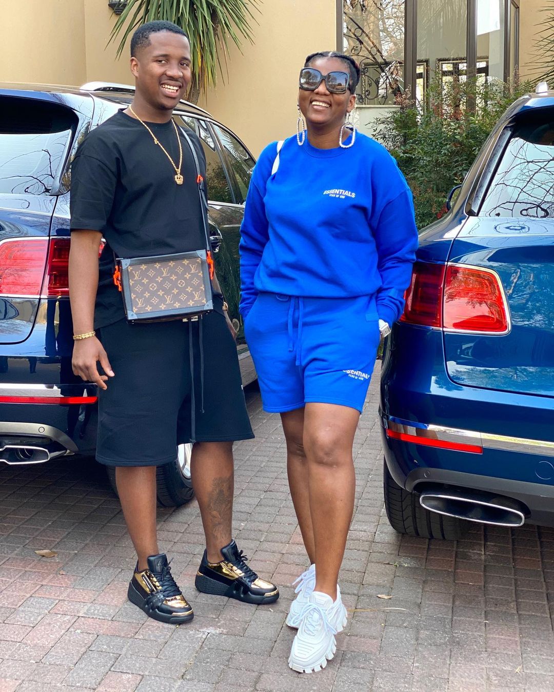 Shauwn Mkhize and Andile Mpisane