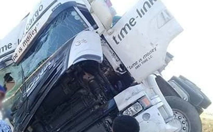 Truck drivers attack