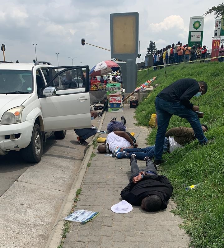 11 arrested after police foil diamond outlet robbery in Bryanston