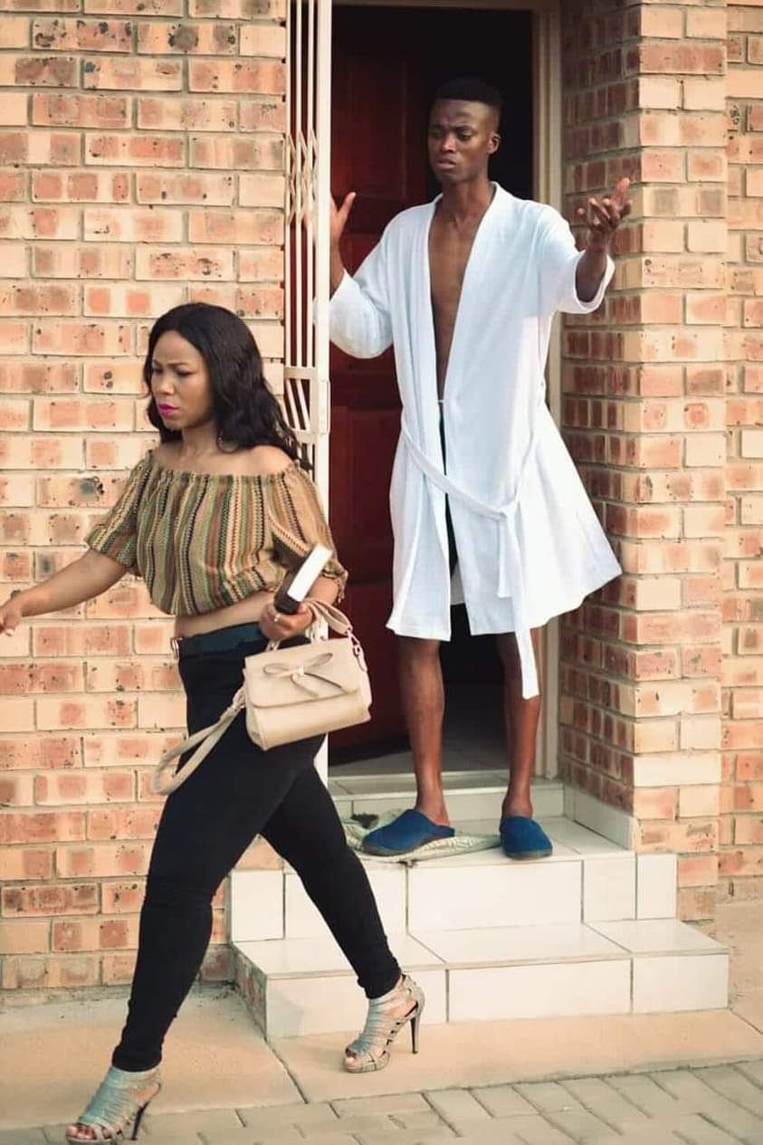 King Monada and Elizabeth from Skeem Saam