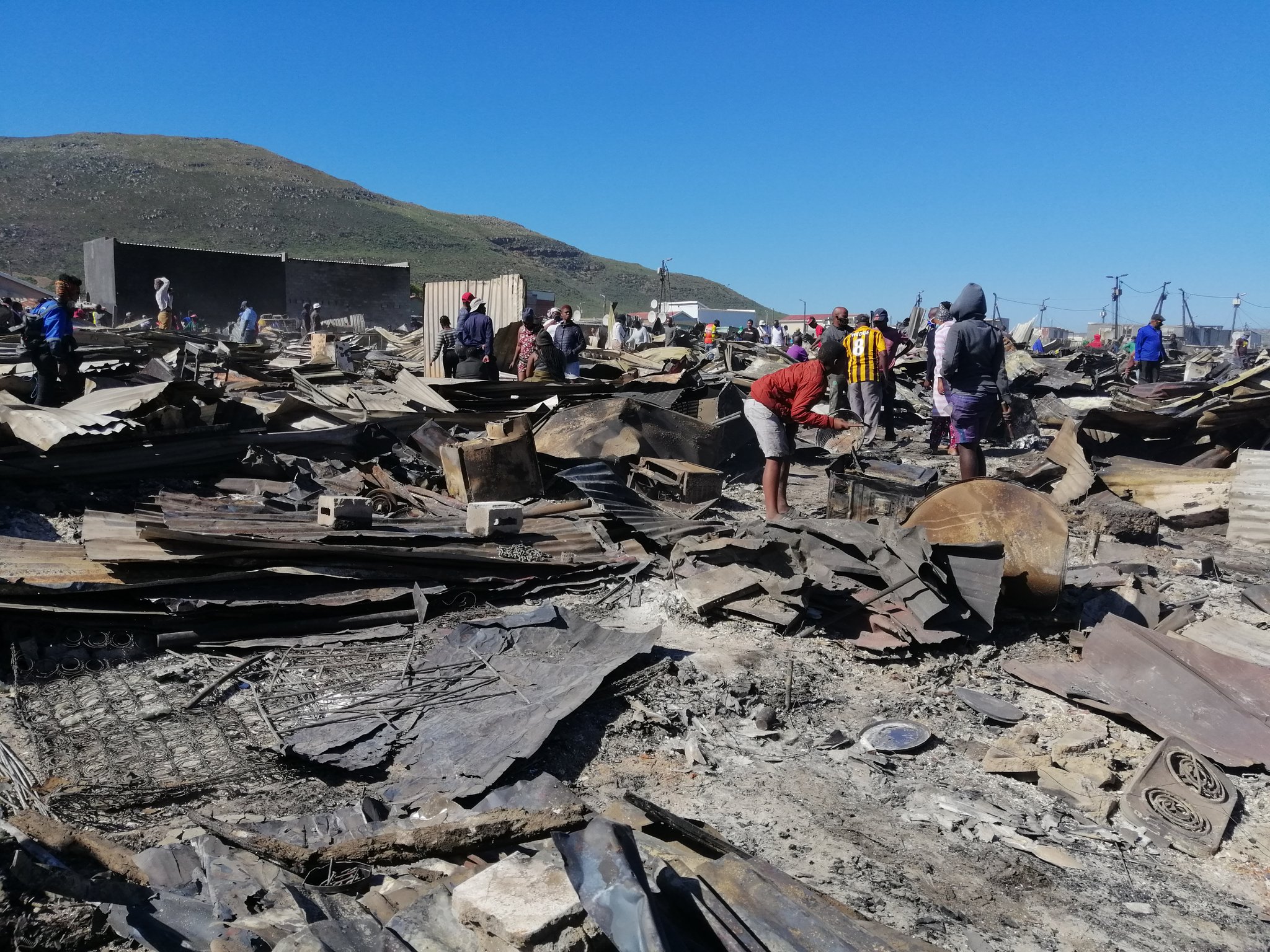 Masiphumele shack fire