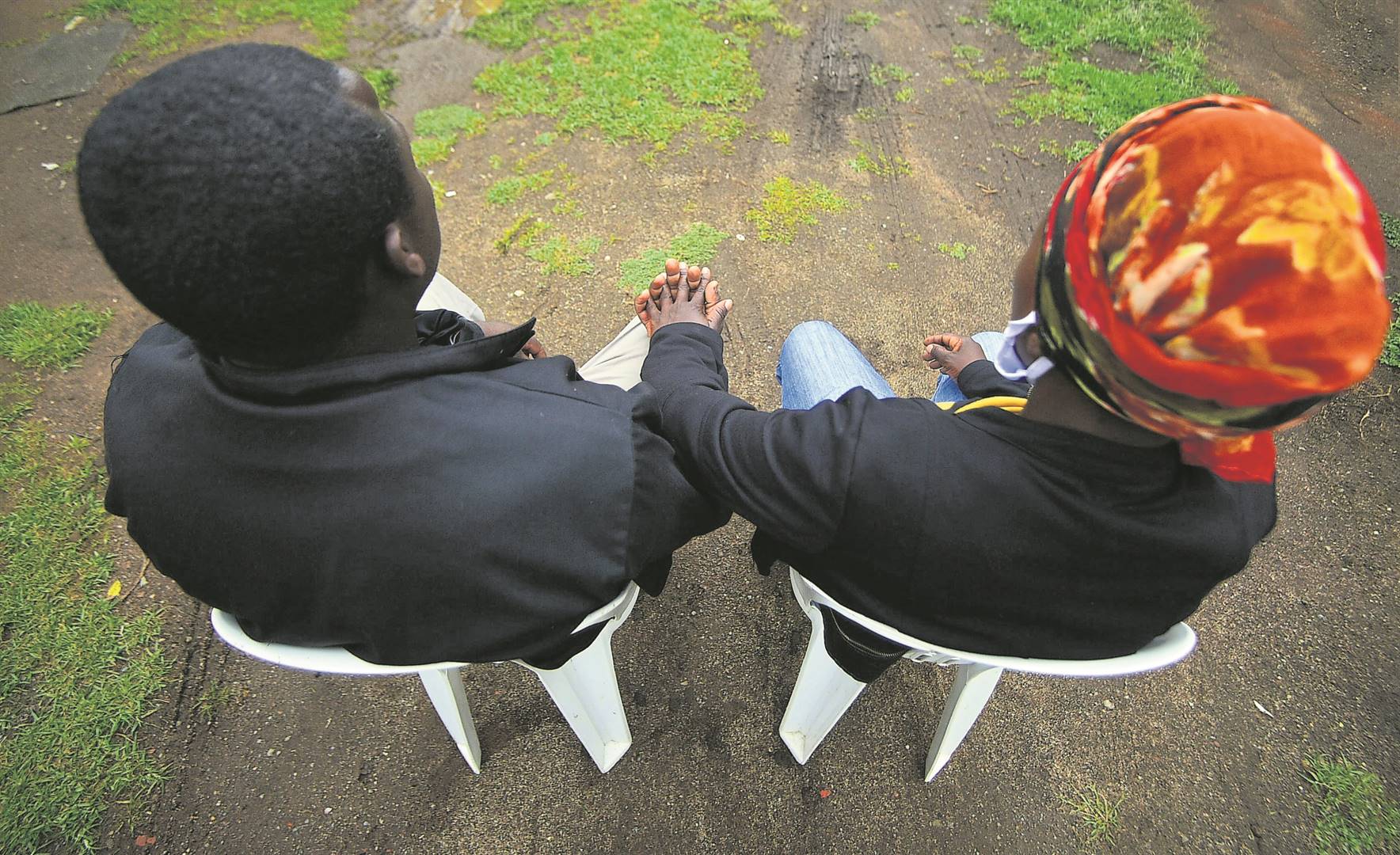Sylvia Letswalo and Martin