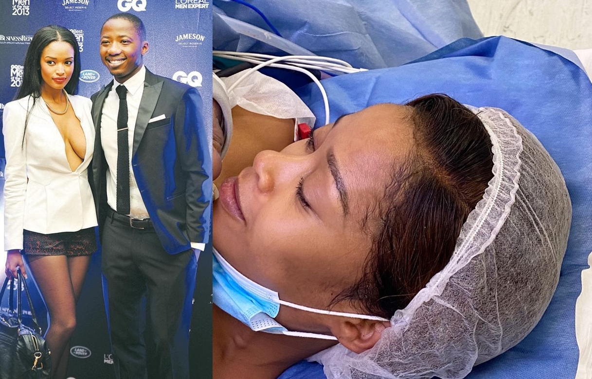 Ayanda Thabethe ex hubby Andile Ncube welcomes first child with his new sweetheart