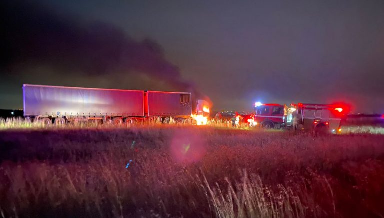 Driver injured and 5 trucks damaged after Vaal petrol bomb attack