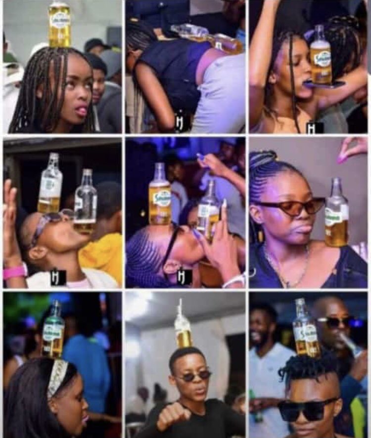 Savanna responds after viral photos of South Africans misbehaving with bottles