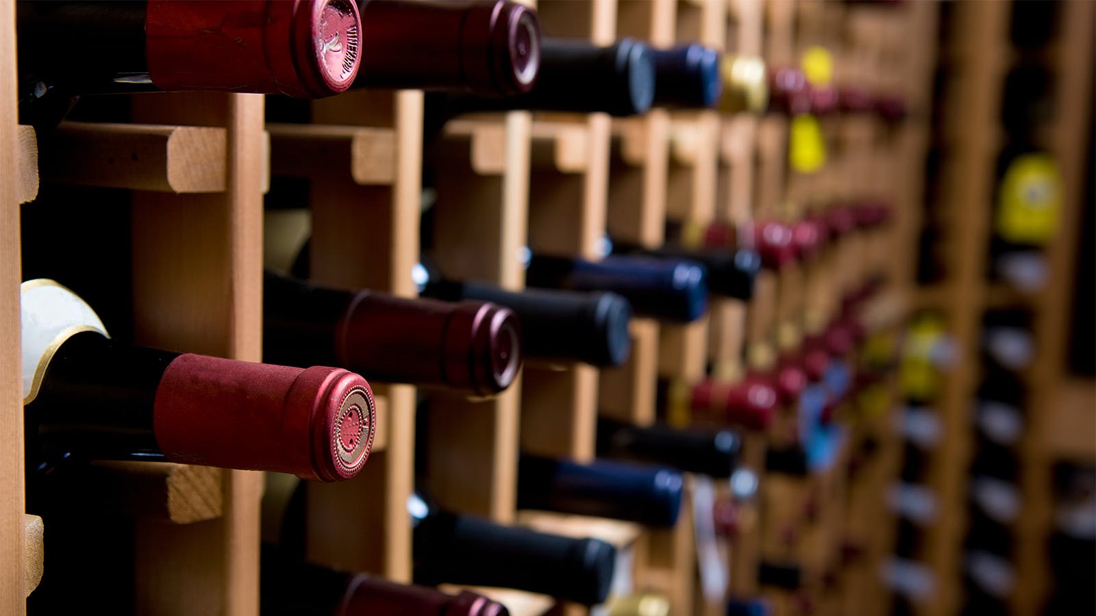 wine in the shop